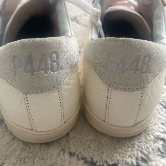 Women's Pink Metallic P448 Sneaker - Picture 6 of 8